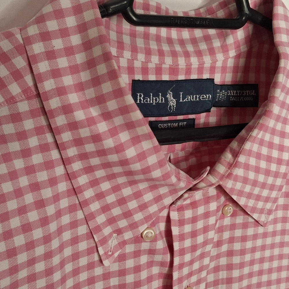 Ralph Lauren Button Down Size 3XLT Custom Fit - Picture 10 of 12